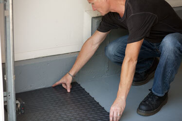 RaceDeck Garage Floor Installation step 2