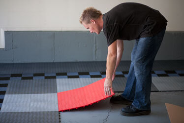 RaceDeck Garage Floor Installation step 6