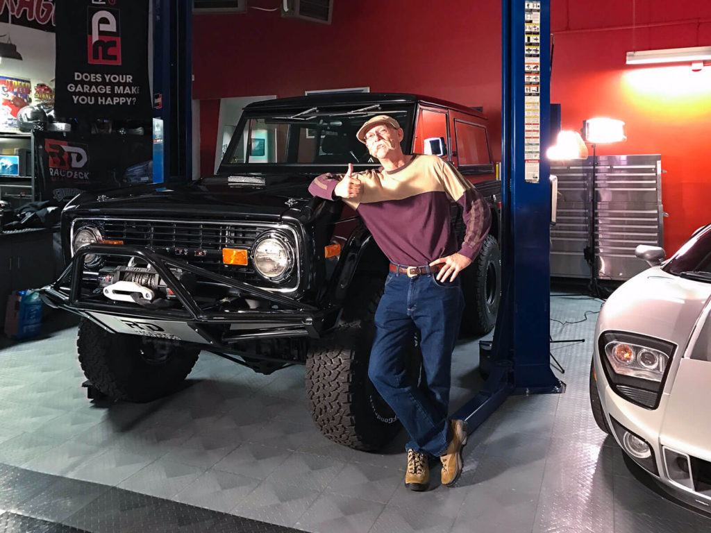 Dennis Gage with the &#039;74 Classic Bronco
