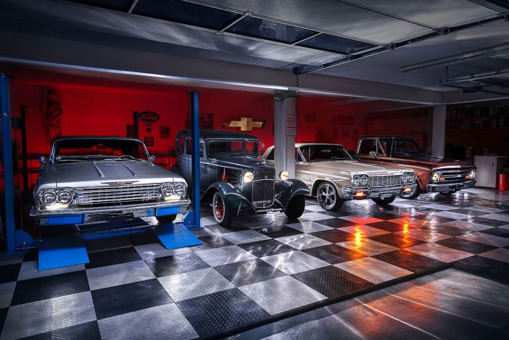 shiny garage