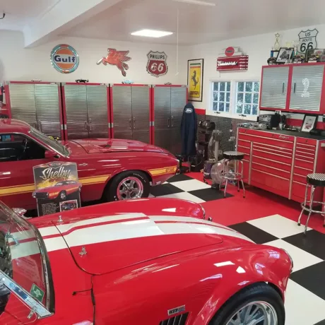 2 classic cars