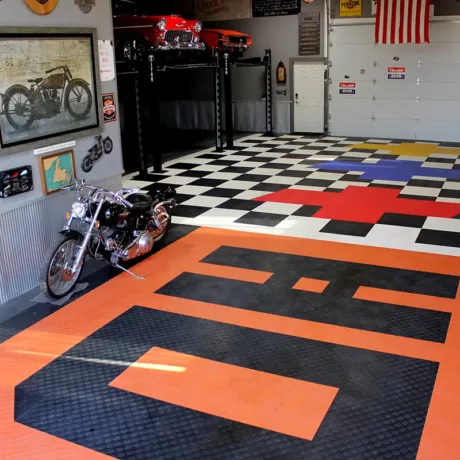 Chevy Garage Harley Davidson