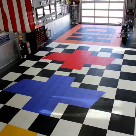 Chevy Garage Harley Davidson
