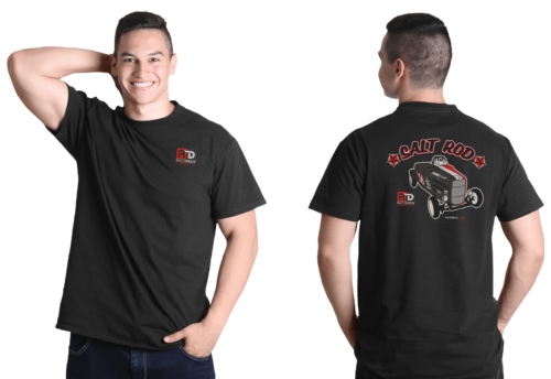 front back shirt salt rod