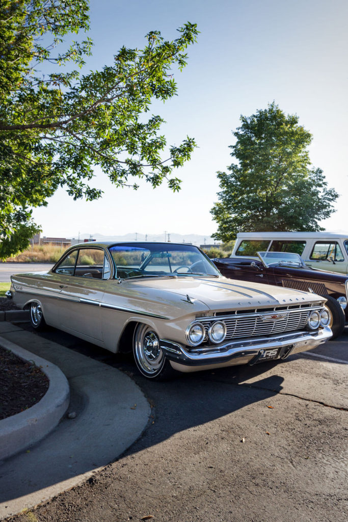 A 1960s Chevrolet Impala part of the 2018 Goodguys Hall of Fame Road Tour.