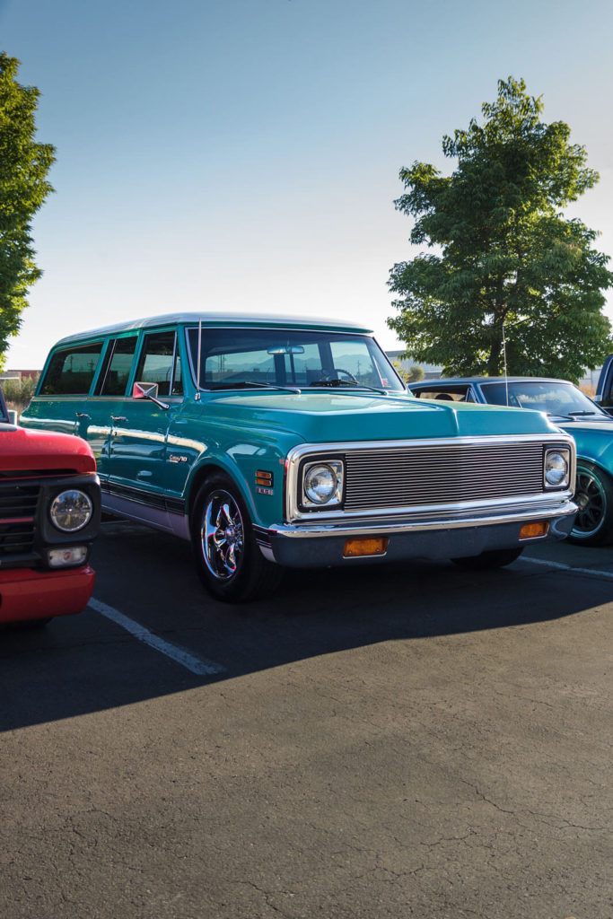 One of the custom classics visiting RaceDeck.