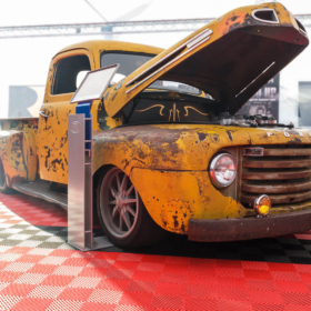 Vintage Ford mobile display