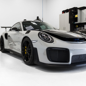 White high-gloss Diamond TuffShield in the &quot;Clean Room&quot;