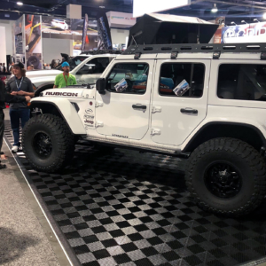 SEMA 2018 Jeep off-road Free-Flow display