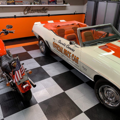 James Martin's RaceDeck Diamond garage