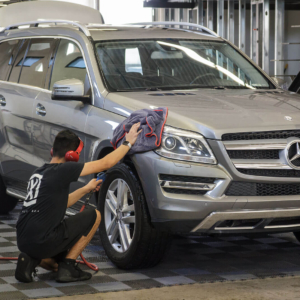 Luxe Auto Spa drying bay with Free-Flow XL