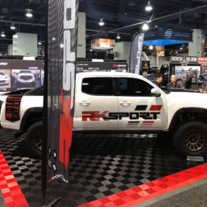 RK Sport booth with Free-Flow