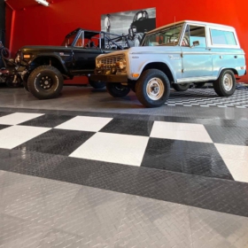 Two Ford Broncos