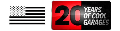 Made in the USA 20y badges