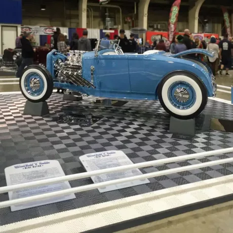 1931 ford model a roadster blue bayou