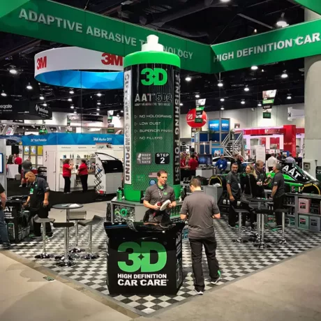 3D products sema booth 1