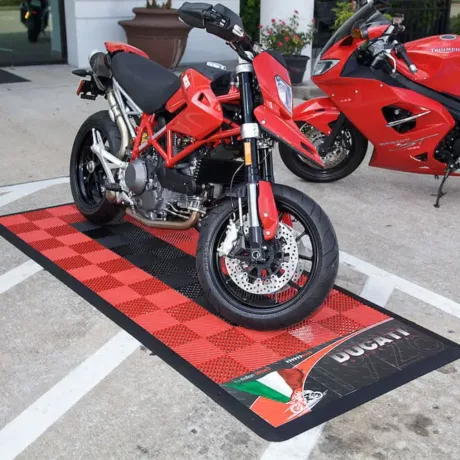 Ducati motorcycle display 1
