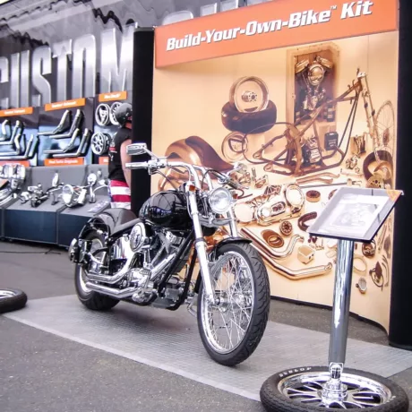 build your own bike Motorcycle pad