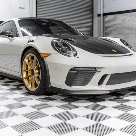 ff white porsche