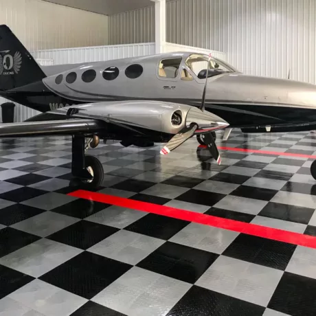hanger airplane tuffshiled