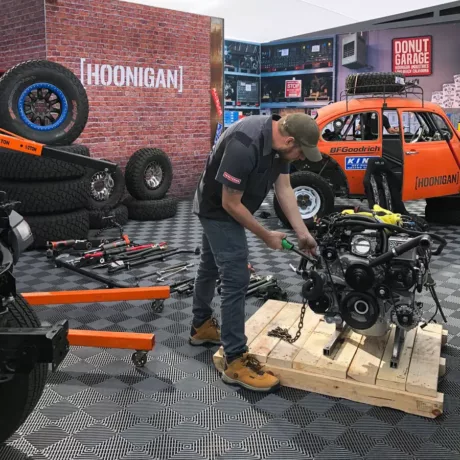 hoonigan booth sema 3