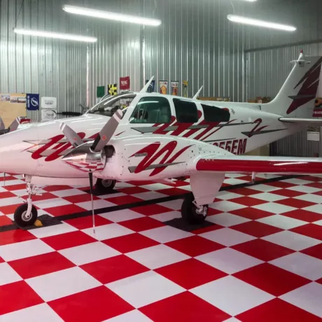rd red white hangar 2