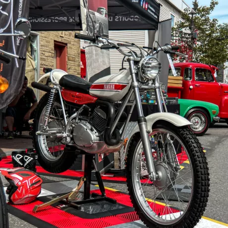 sweet rides canada display motorcycle pad