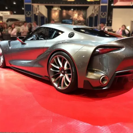 toyota carshow display