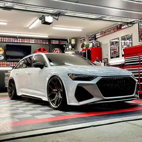 brandon burrell garage with audi